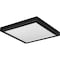 Progress Lighting Everlume Collection Black 11" Edgelit Square Trim Ring P860054-031 - alternate 3